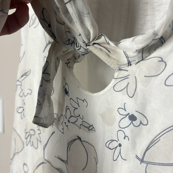 Carla Conti Silk Floral Top Size Small - Picture 6 of 7